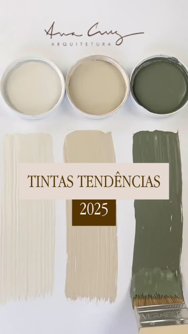 Tendências de Cores para 2025! ✨

Se você está planejando renovar o seu lar, se inspire nessas três cores incríveis da @tintas_suvinil que prometem dominar os ambientes em 2025:

🌳 Alecrim Dourado – Um verde sofisticado que transmite frescor e equilíbrio.
🏷️ Flocos de Arroz – Um off-white versátil e atemporal, perfeito para qualquer ambiente.
🫐 Anoitecer – Um tom profundo e elegante, ideal para criar espaços acolhedores.

Qual dessas combina mais com o seu estilo? Me conta aqui nos comentários! 👇🏼🎨

#Tendências2025 #CoresDaVez #Decoração #Tendência #Tinta #Arquitetura #DesignDeInteriores #Pintura #Reforma