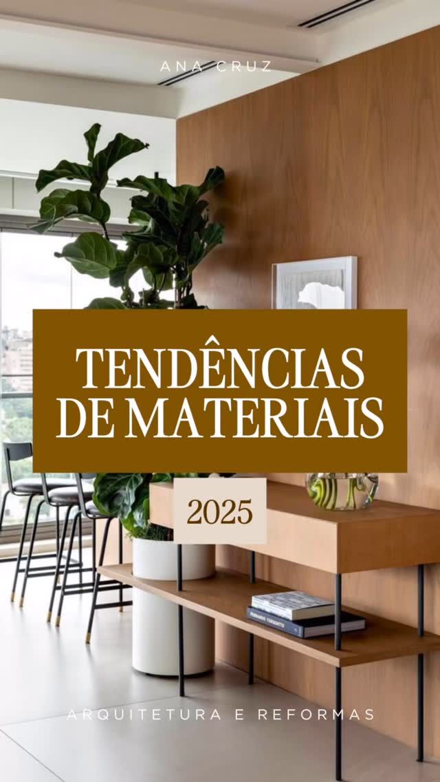 A arquitetura de 2025 é cada vez mais conectada com a natureza e a sustentabilidade. 🌿

Madeira aparente, pedras naturais e bambu seguem como protagonistas.

🌱 Madeira: aconchego, biofilia e elegância.
🪨 Pedras: rusticidade e sofisticação com texturas mais brutas.
🎋 Bambu: leve, resistente e extremamente sustentável.

Tradição, modernidade e consciência ambiental no mesmo projeto. 💚✨

Você usaria esses materiais? Me conta! ☺️

Ana Cruz
Arquitetura e Reformas
