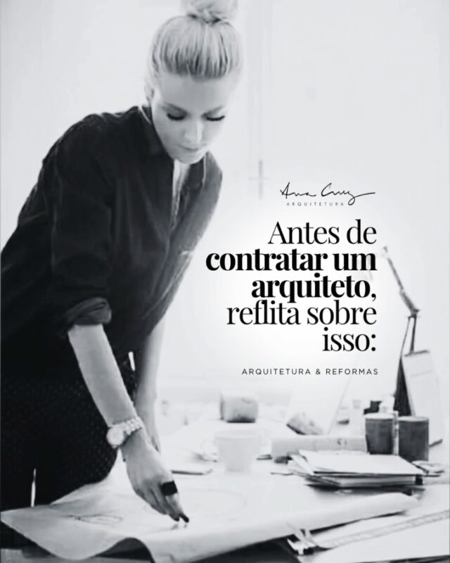 Muita gente ainda acha que arquiteto é só “para deixar bonito”.

Mas a verdade é que um bom projeto evita erros caros, desperdícios e frustrações.

Antes de escolher alguém para te ajudar com sua casa ou reforma, pergunte a si mesma: você quer só decorar… ou transformar seu jeito de viver?

🔗 Se quiser um projeto com visão estratégica e cuidado real, clique no link da bio e saiba mais.

Ana Cruz
Arquitetura e Reformas